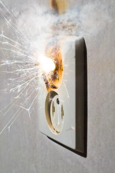 Electrical fire