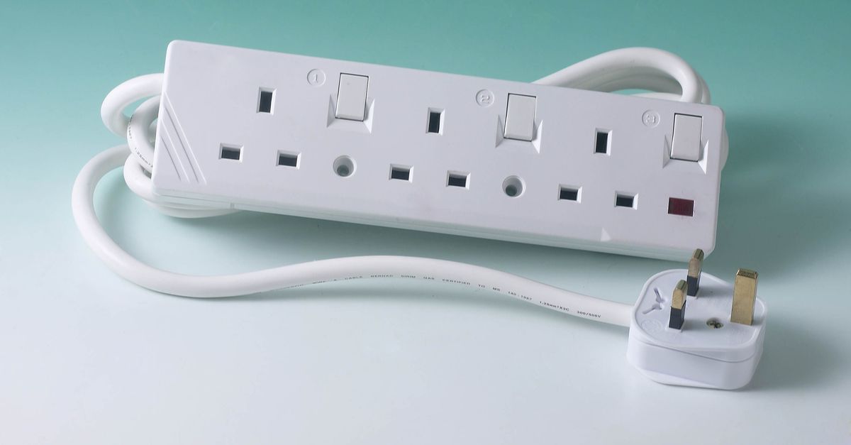 Photo Of Newly Replaced Extension Cord